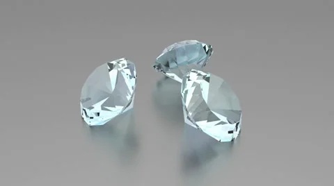 3D Diamonds - Animation Video stock 24793587