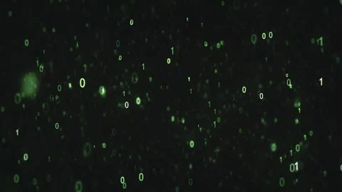 3d Digital Binary Code Data Background Stock Footage 259874730