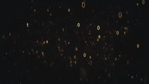 3d Digital Binary Code Data Background Stock Footage 262047748