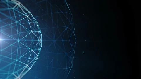 3D Digital Earth Technology Background Stock Footage 230424228