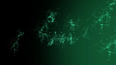 3D digital network. Sign "Black Friday" Stock Footage 105977913