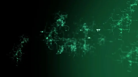 3D digital network. Sign "Holiday Sale" Video stock 105977965