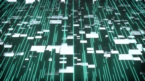 3d Digital technology concept 스톡 동영상 164607717