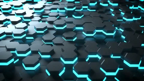 3d Digital technology concept Video stock 164607766