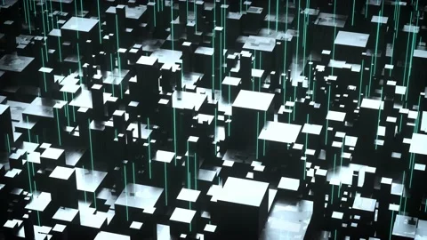 3d Digital technology concept 스톡 동영상 164607767