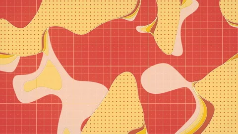 3D digital topographic map. Template for motion graphic 3D render loop animation 스톡 동영상 132883422