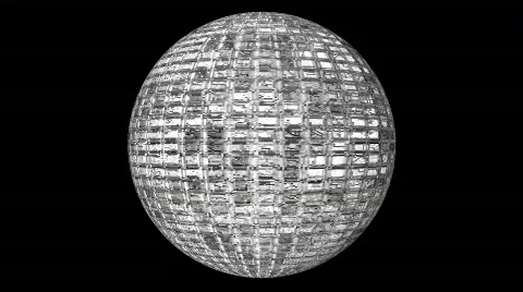 3D Disco Ball Stock Footage 141295