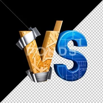 3d diy vs professional vs icon with plywood and blueprint texture, home impr PSD Template