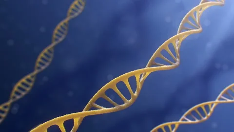 3D DNA background Stock Footage 253602904