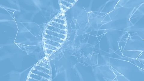3d dna chain network background Stock Footage 322903759