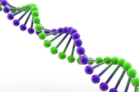3d dna Illustrazione stock