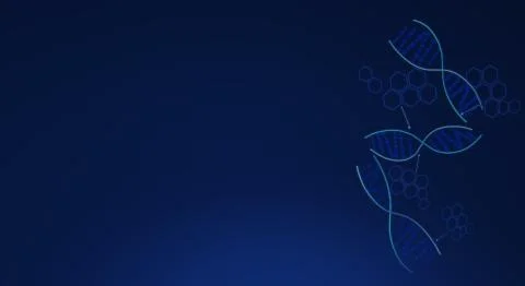 The 3d DNA  image  for science content. 스톡 사진