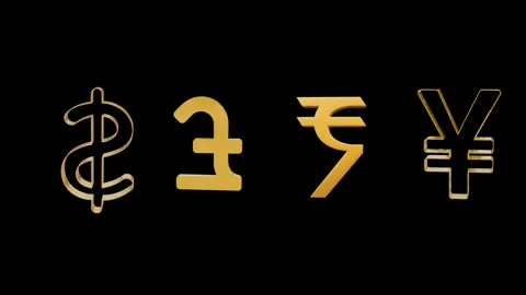 3D dollar icon shines rotating. Stock Footage 311672582