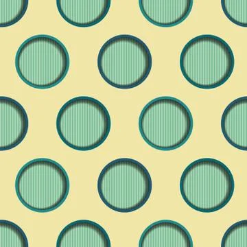 3d dots seamless background Stock Illustration