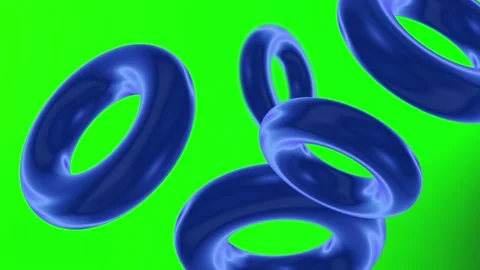 3D Dounuts Stock Footage 166448346