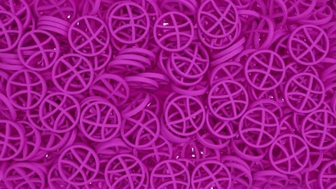 3D Dribble Logo Transition Stock Footage 239018190