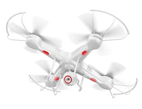3d drone with camera Stock Illustration