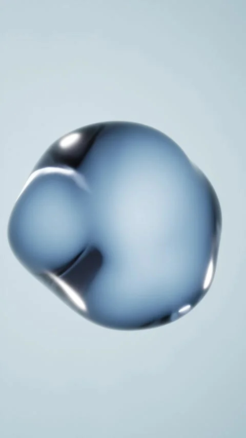 3d drop of water 스톡 동영상 329828898