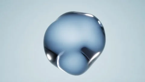 3d drop of water 動画素材 329828954