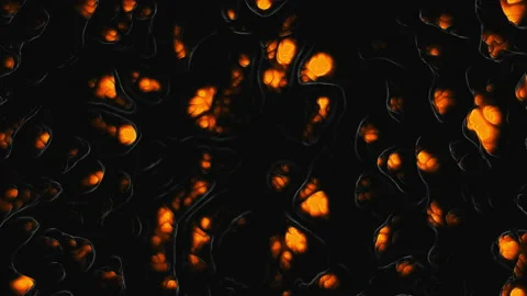 3D dynamic black substance, 4K abstract background animation Stock Footage 140487771