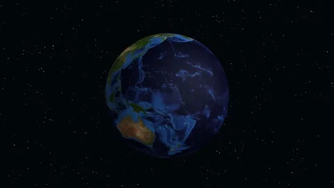 3D Earth Animation Zooming into Dhamar Yemen in the Middle East Stock Footage 340949150