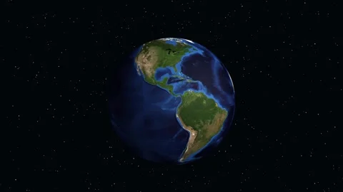 3D Earth Animation Zooming into Perm Russia with Geographic Data Overlay Stock Footage 344650341
