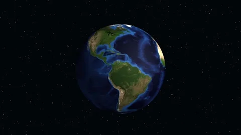 3D Earth Animation Zooming into Phonsavan Laos with Geographic Data Stock Footage 345012526