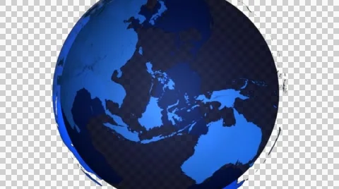 3D Earth Vídeo Stock 45188881