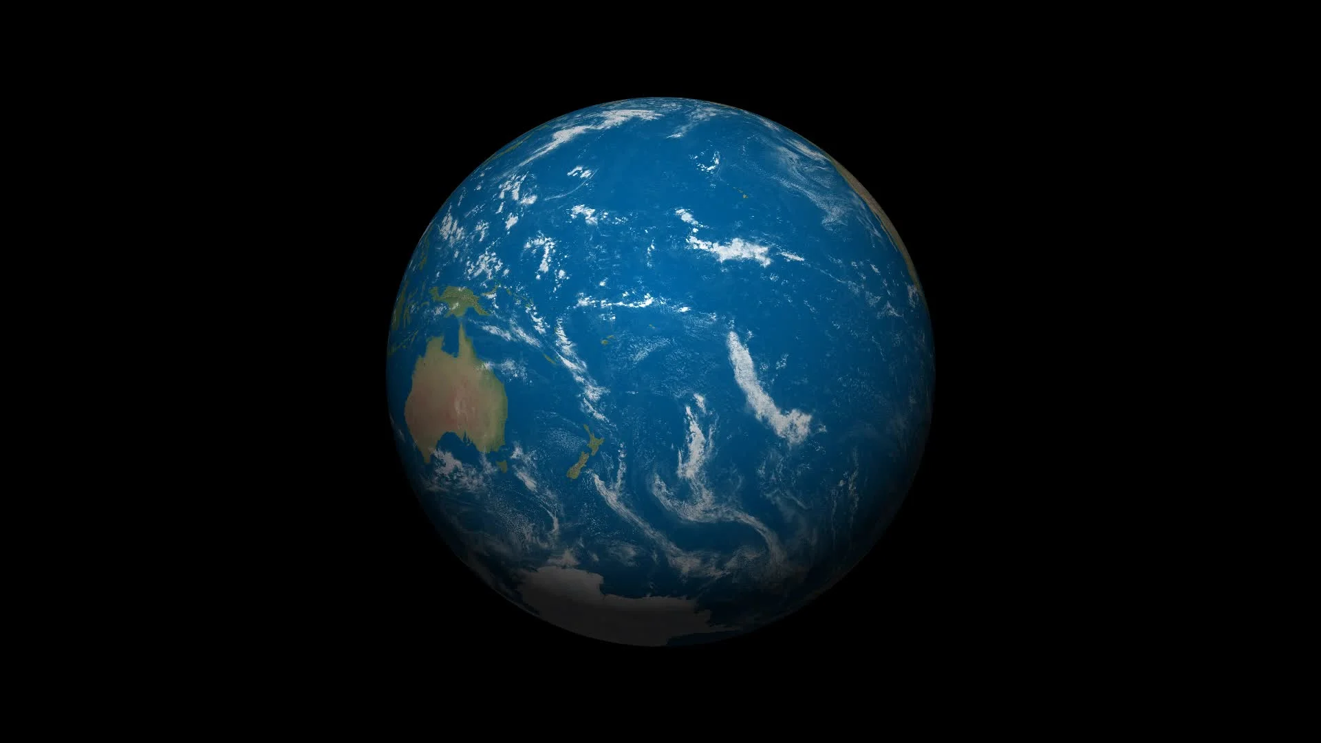 3D Earth Globe Map, Australia | Stock Video | Pond5