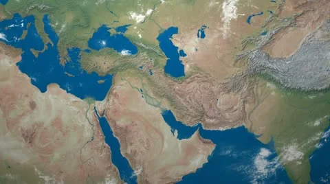 3D Earth Globe Map, Southern Europe Stock Footage 15173815