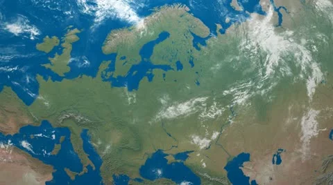 3D Earth Globe Map, UK, Great Britain Stock Footage 15173813