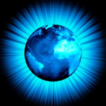 3d earth Stock Illustration