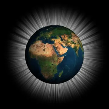 3d earth Stock Illustration