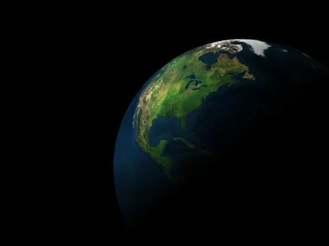 3d earth Illustrazione stock
