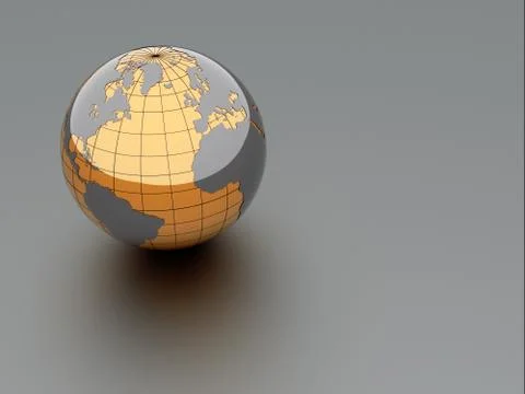 3d earth Stock Illustration