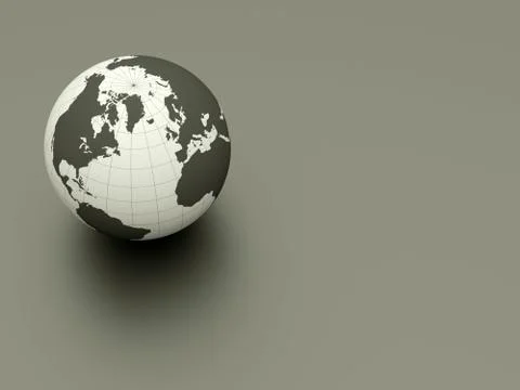 3d earth Stock Illustration