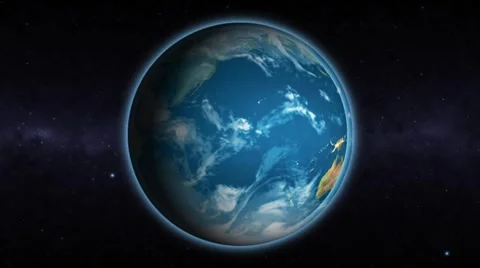 3D Earth. Loop Stock Footage 1098313