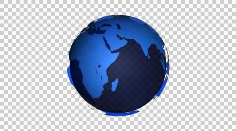 3D Earth Loop Vídeo Stock 45213729