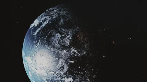 3D earth rotation a Stock Footage 116271513