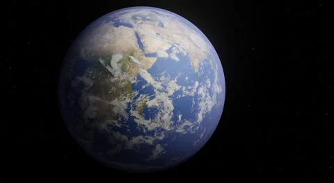 3D Earth rotation Stock Footage 179559625