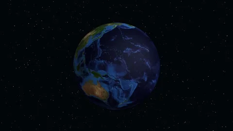3D Earth Zoom Animation to Ado Ekiti Nigeria with Geographic Data Stock Footage 337276649