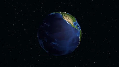 3D Earth Zoom Animation to Akure Nigeria with Geographic Data Overlay Stock Footage 345012508