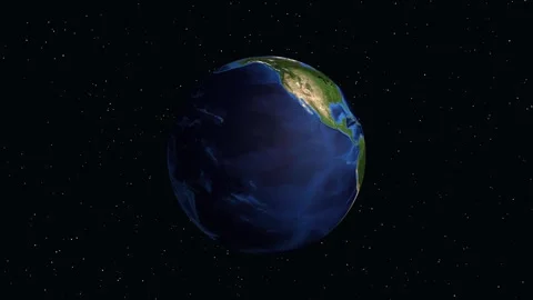 3D Earth Zoom Animation to Al Khums Libya in North Africa Stock Footage 334989082