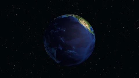 3D Earth Zoom Animation to Ghat Libya in North Africa Stock Footage 333548478