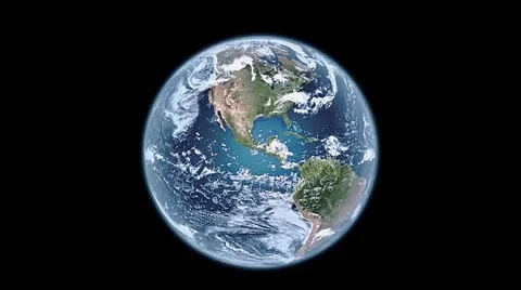 3D Earth zoom Stock Footage 46186935