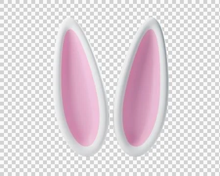 3d Easter bunny ears Stock-Illustration