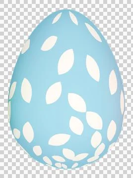 3D Easter Egg with beautiful pattern 스톡 일러스트