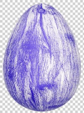 3D Easter Egg with beautiful pattern Stock Illustration