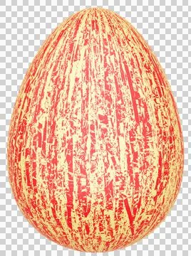 3D Easter Egg with beautiful pattern Stock-Illustration