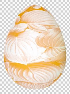 3D Easter Egg with beautiful pattern Stock Illustration